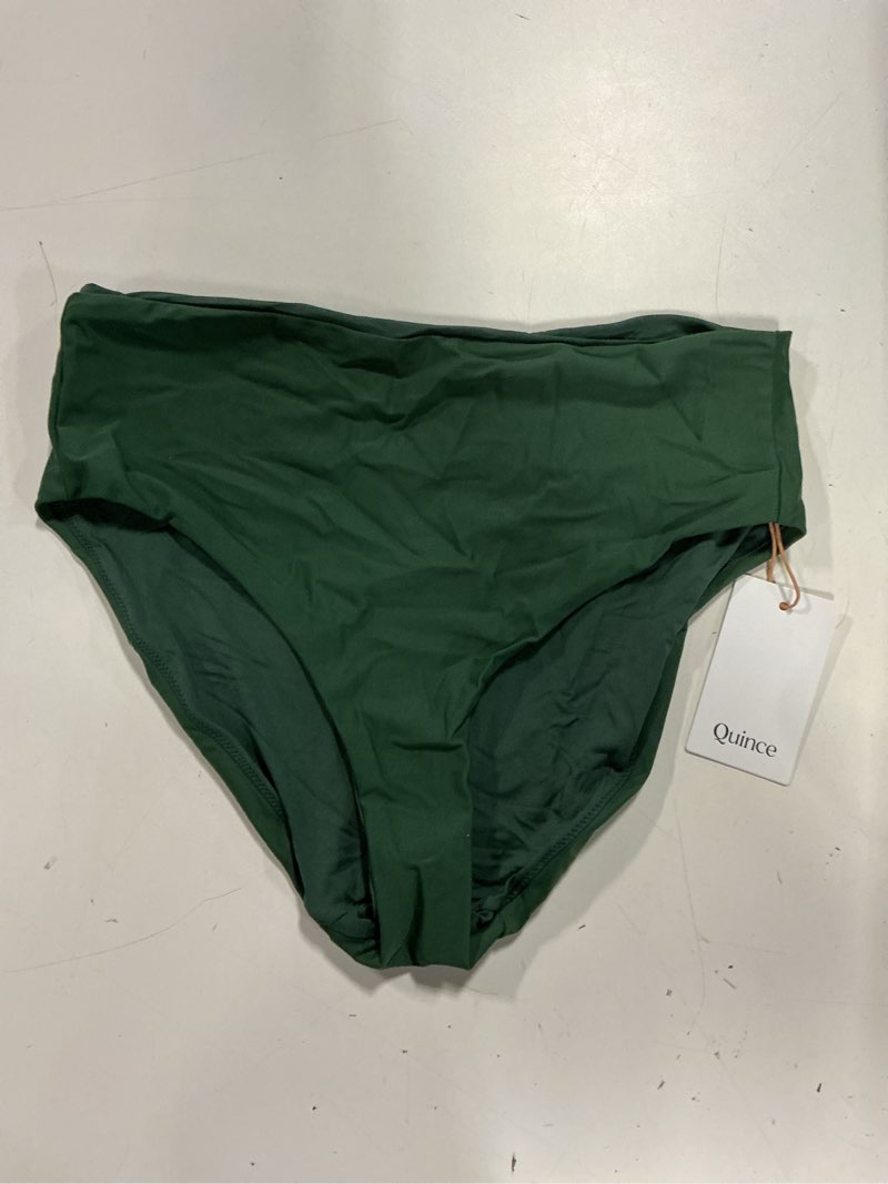 Condition photo showing Good Condition for italian high-rise bikini bottom, l, palm