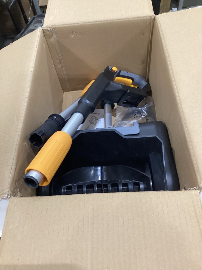 Condition photo showing Good Condition for Cordless Snow Shovel Compatible with DeWalt 20V Max Battery, 11" Electric Snow Blower w/ 20FT Max Throw & Adjustable Handle, Snow Thrower for Driveway, Deck, Patio, Steps(Tool Only) Black (Battery and charger not included)