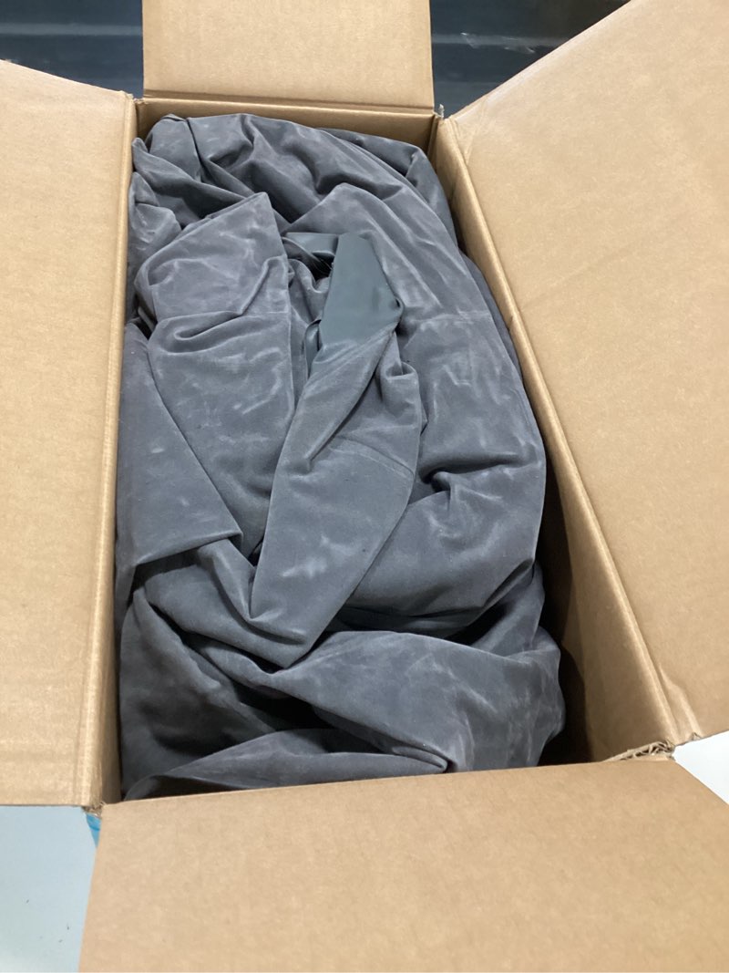 Condition photo showing As Is for Intex Inflatable Pull-Out Sofa: Velvety Surface, 2-in-1 Valve, Cupholder, 46" x 88" x 26" - Blow-Up Couch and Folding Queen Size Air Mattress Bed