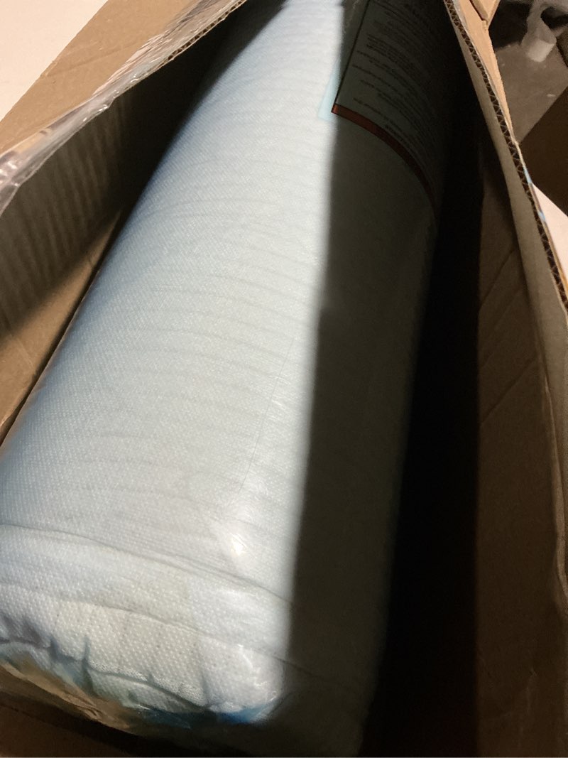 Condition photo showing Good Condition for Premium Crib & Toddler Mattress,100% Knitted Fabric, Premium Fleece Surface-Hypoallergenic, 5" Thick Firm Soft Crib Mattress, Non-Toxic - Fits Standard Cribs & Toddler Beds Simple 52" x 27.6" x 5"