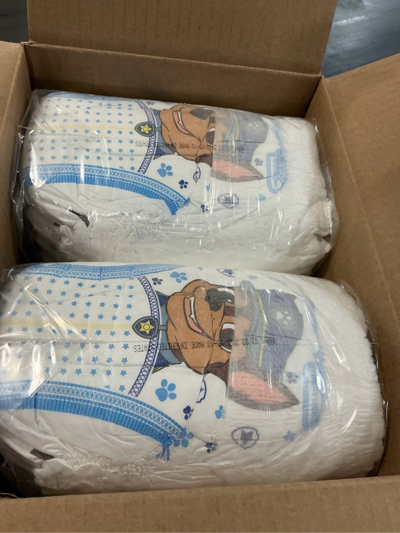 Condition photo showing New/Like New for parent's choice paw patrol training pants for boys, 3t/4t, 86 count (select for more options)
