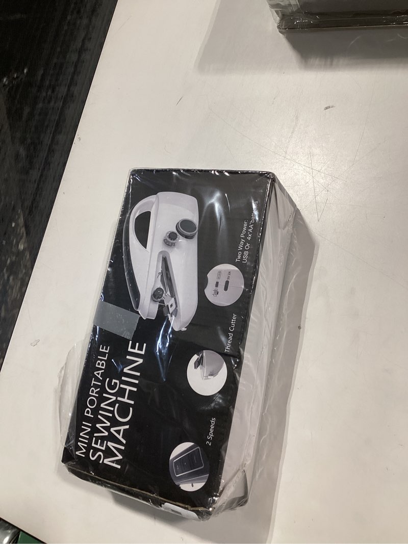 Handheld Sewing Machine, Easy to Use Portable Electric Mini Sewing Machines for Beginners with Two S