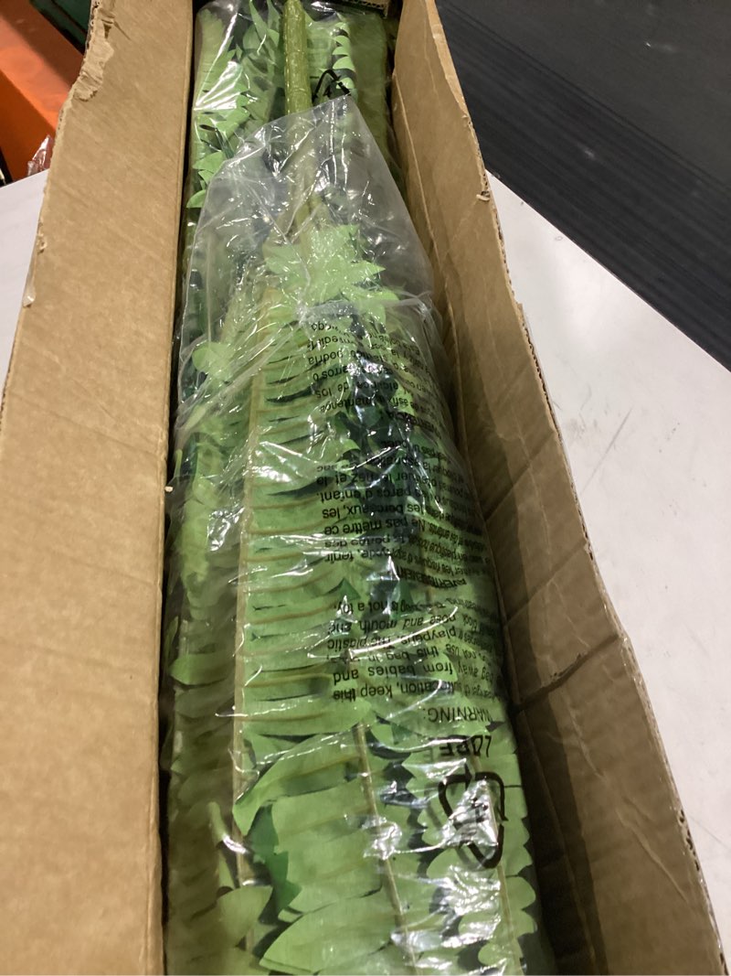 Condition photo showing New/Like New for forest prince 45" fake ferns, realistic large artificial bush plants, 2 artificial boston ferns with 59 fronds for outdoors planter indoor home garden porch decor