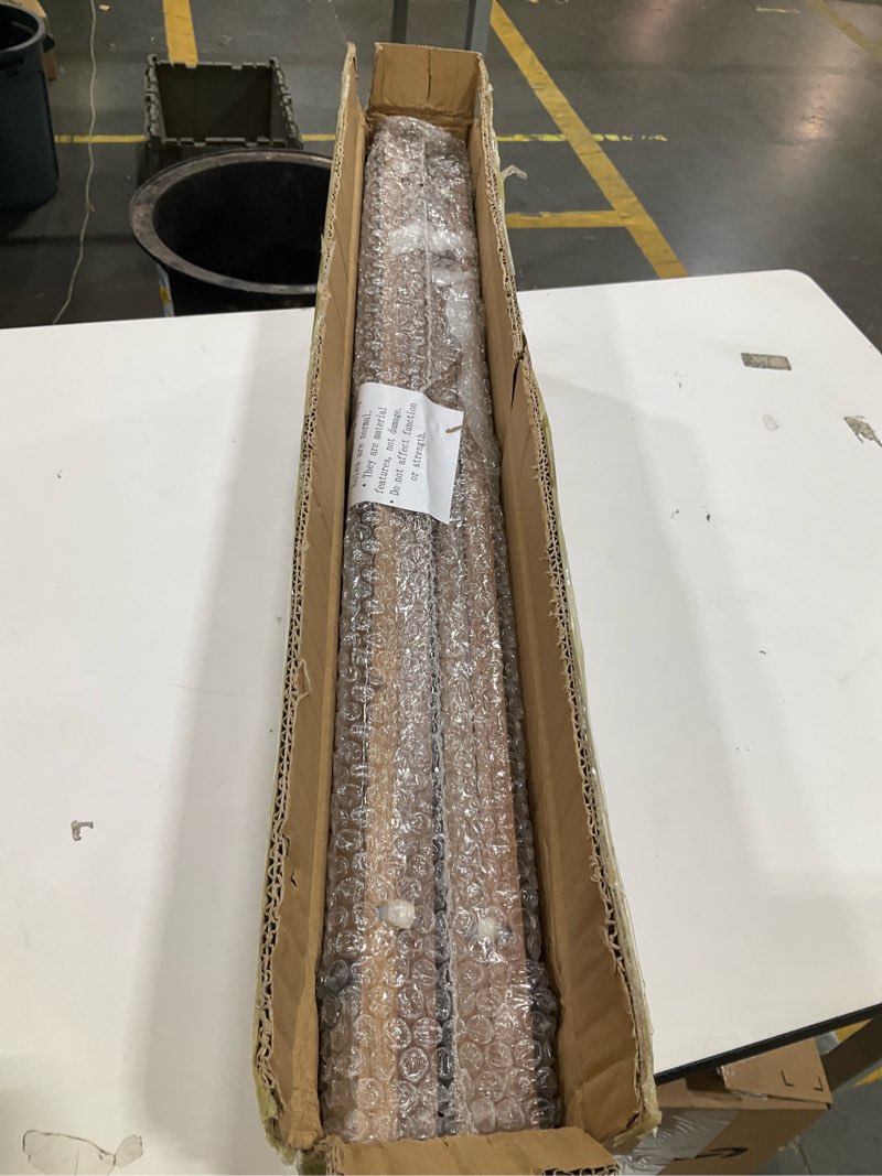 Condition photo showing New/Like New for doublefill solid teak wood string mat, 30" x 30" teak shower and bath mat for indoor and outdoor use, non slip rollable wooden platform for sauna, pool, bathtub, hot tub flooring decor and protector 30 x 30 inches