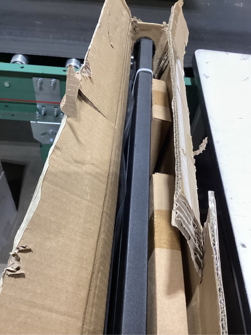 Condition photo showing New/Like New for 41" extra tall baby gate with door, 29.6-40.5 in wide dog gates for doorways stairs, walk through large pet gate indoor, pressure mounted child safety gates for kids puppy doggie metal black 29.6"-40.5"