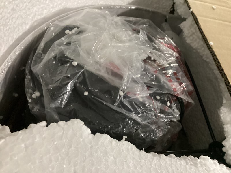 Condition photo showing Good Condition for Signature Design by Ashley Hallburg Modern Textured Polyresin Floor Lamp with 3-Way Switch, Black