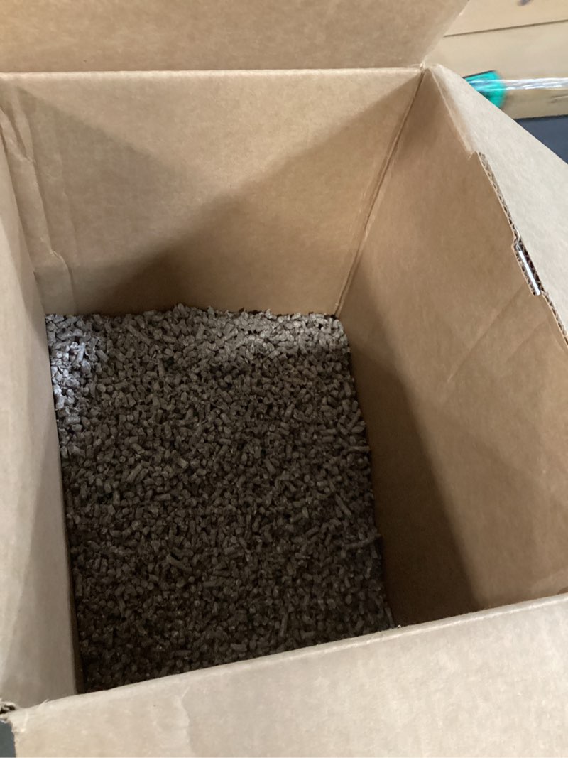 Condition photo showing As Is for small pet select recycled paper pellet bedding, litter for rabbit, guinea pig, hamster, bunny and other small animals, 20lb 20 lbs