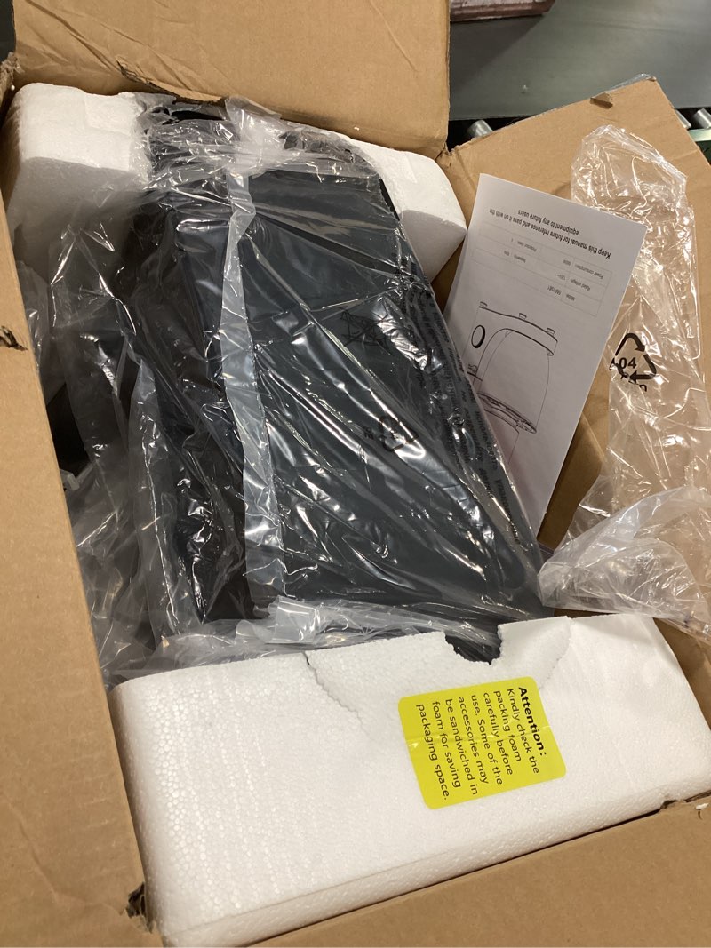 Condition photo showing Good Condition for COOKLEE Stand Mixer, 9.5 Qt. 660W 10-Speed Electric Kitchen Mixer with Dishwasher-Safe Dough Hooks, Flat Beaters, Wire Whip & Pouring Shield Attachments for Most Home Cooks, Silver Standard Black