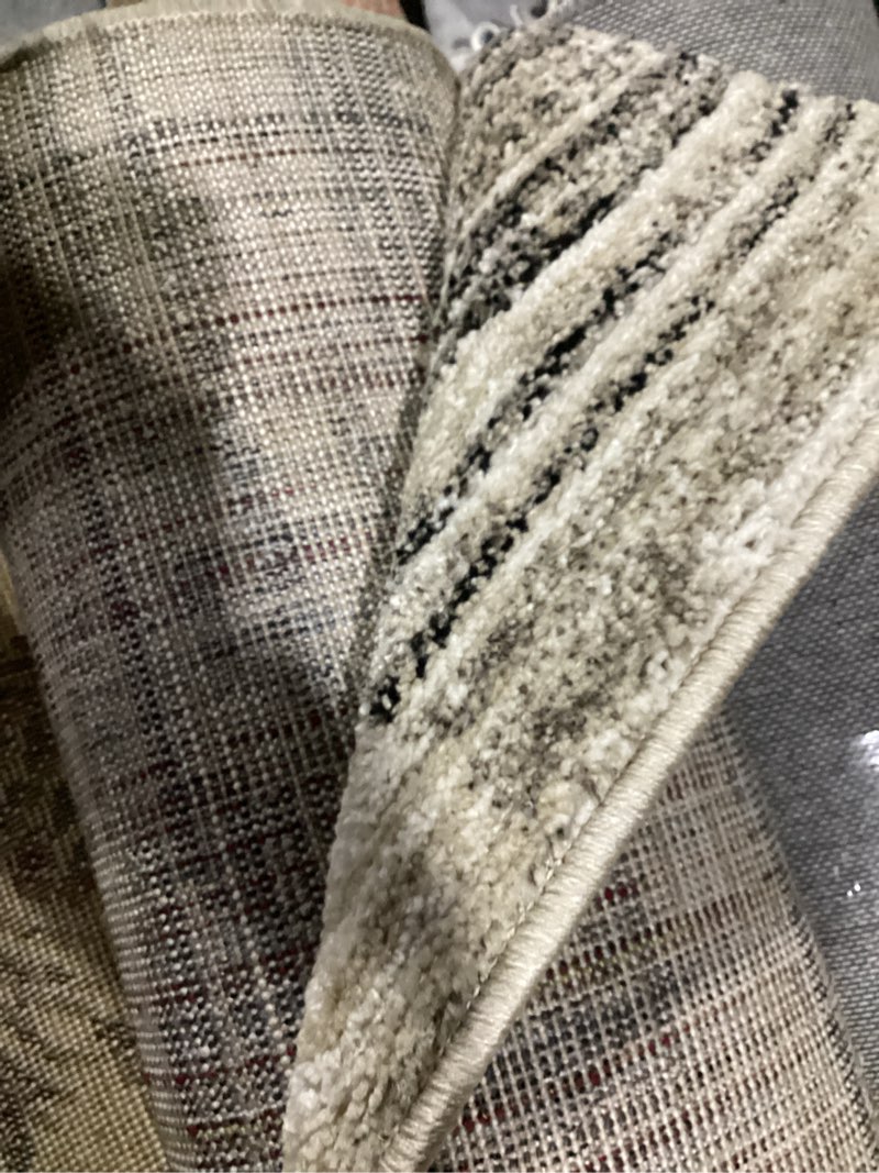 Condition photo showing New/Like New for unknown size.. safavieh retro 2133-1180 ivory grey 2 x 13 rectangular runner rug