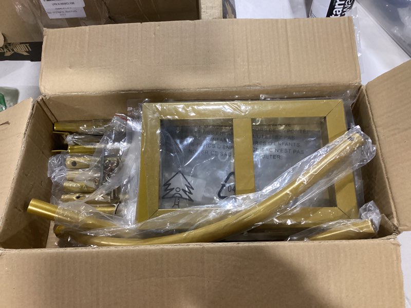 Condition photo showing Good Condition for Balloon Arch Stand Set of 2 - Metal Backdrop for Wedding, Birthday, Anniversary, Bridal and Baby Shower - Flower and Floral Arch for Ceremony