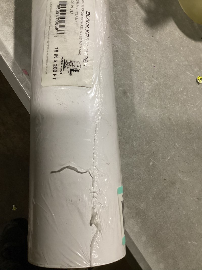 Condition photo showing Good Condition for white kraft paper,