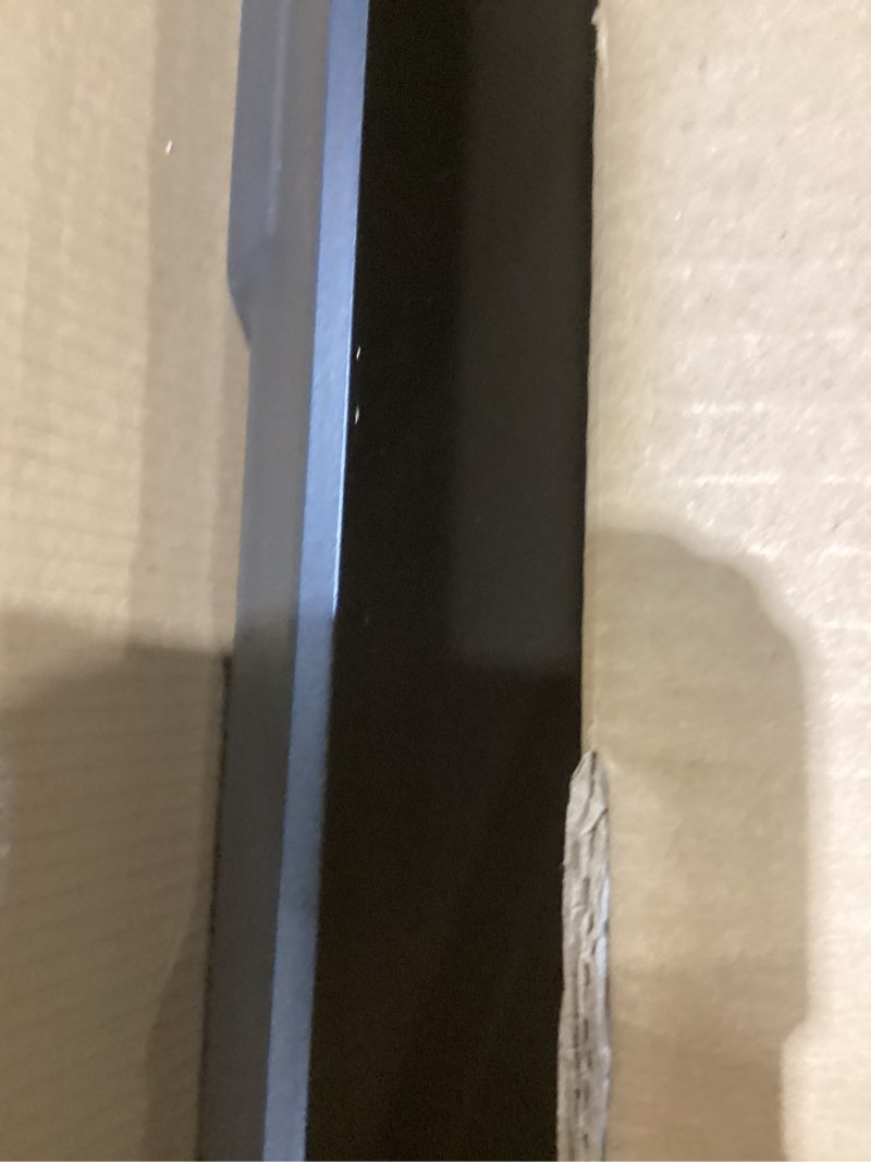 Condition photo showing As Is for crack on screen. roku smart tv – 55-inch select series, 4k hdr tv – roku tv with enhanced voice remote – flat screen led television with wi-fi for streaming live local news, sports, family entertainment