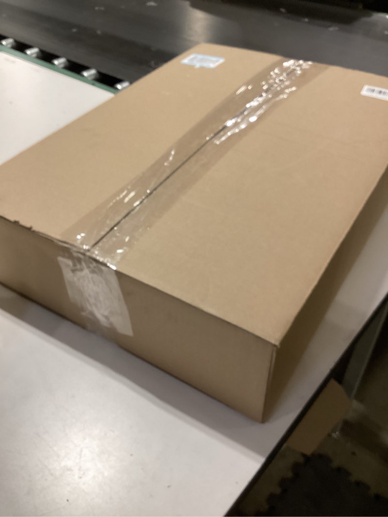 Condition photo showing New/Like New for Hanobe Large Ottoman Serving Tray: 18” Gold Round Decorative Coffee Table Trays Wooden Big Circle Farmhouse Centerpiece Home Decor Living Room Organizer 17.7" Champagne Gold