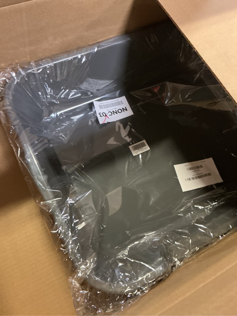 Condition photo showing New/Like New for 1 Pack of Extra Large Cat Litter Box (ABS Material), Low Entry Senior Litter Pen for Geriatric Kitty Big Cats, Jumbo Pet Safe Litter Boxes Tray for Indoor Pets Potty (Gray, 24" L x 20" W)