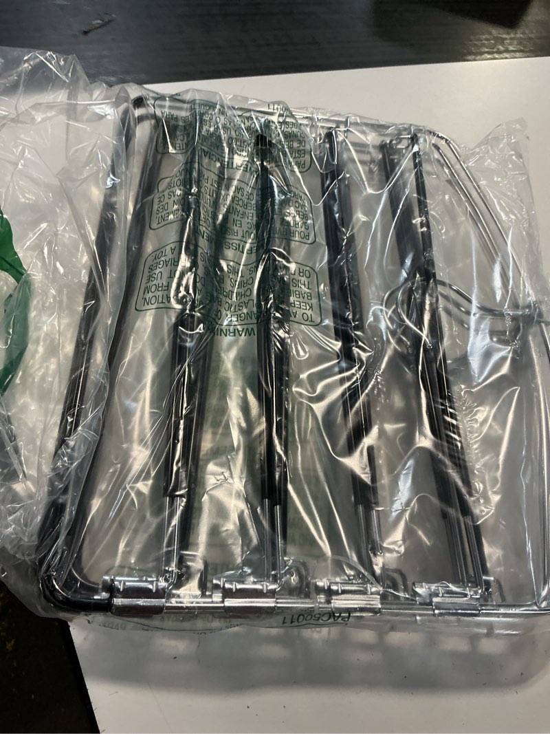 Condition photo showing Good Condition for multi-layer metal pants hangers, 6 pack, 5 swing arms, non-slip