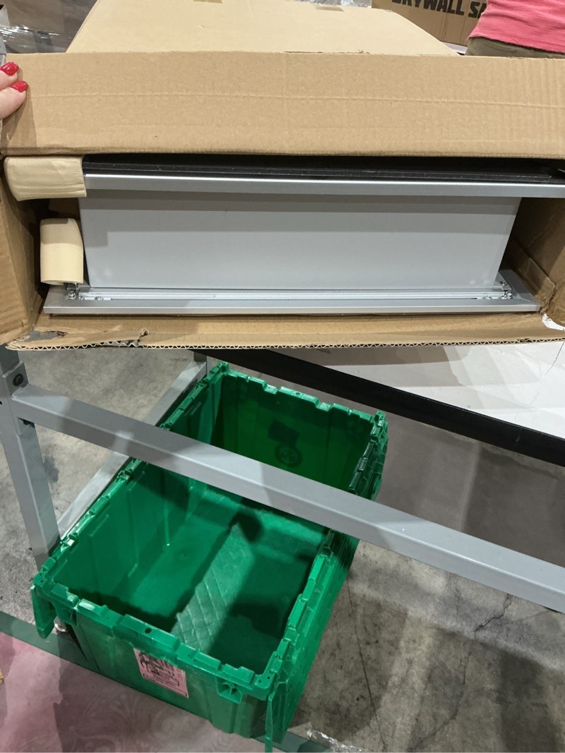 Condition photo showing Good Condition for xl dog door for wall - aluminum doggy door for wall mounting - double flap for ruff weather, extra large size for giant breed- pet safe design x-large