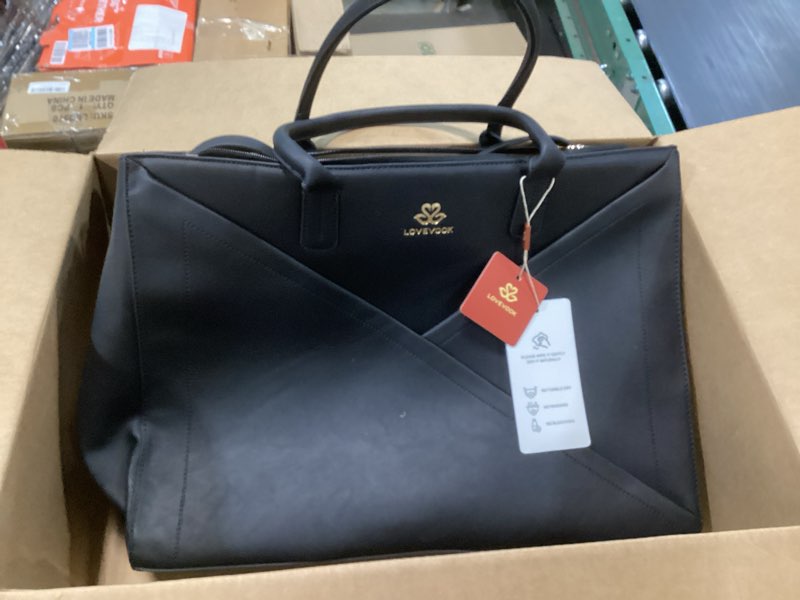 Condition photo showing New/Like New for PU Leather Work Bag, 15.6" 17.3"