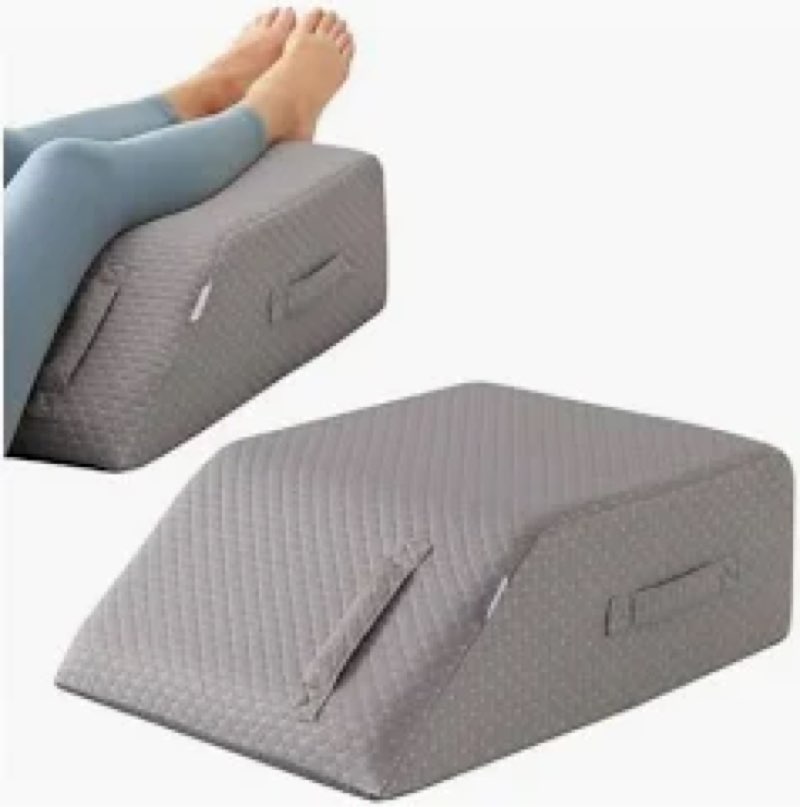 MEGCXIT Leg Pillow Elevation Blood Circulation, Leg Wedge for Elevation for Swelling, Leg Elevating 