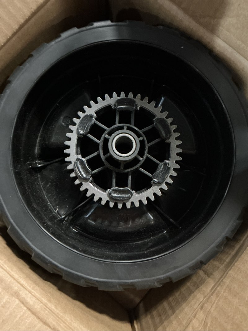 Condition photo showing Good Condition for 42710-vr8-n00za 2 rear lawn mower wheels, compatible with honda hrn216 hrn216vka hrn216vka, hrn216vkaa walk behind lawn mower, 8 inch push lawn mower wheels, 5 years warranty