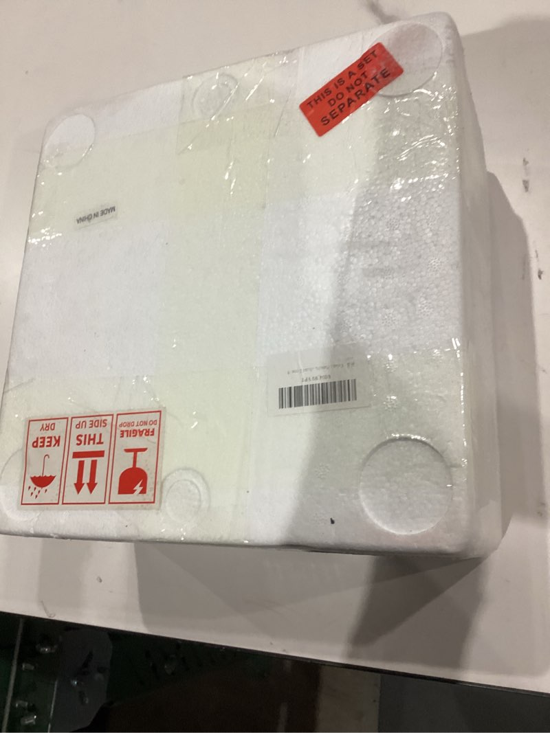 Condition photo showing New/Like New for Ceramic Plates For Kitchen, 8 in - Plates Set of 4 - For Salad,Steak,Dessert,Bread, Pasta,Appetizer, Serving etc - Dishwasher, Microwave, and Oven Safe - For Breakfast, Lunch and Dinner (8 Inch)