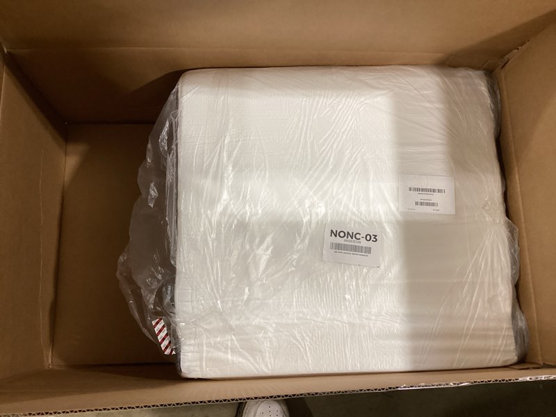Condition photo showing Good Condition for yojoker wedge pillow for sleeping - 12 inch bed wedge for headboard triangle pillow, memory foam wedges for acid reflux, gerd, snoring, post surgery back pain relief, leg elevation, washable cover 24*24*12 inch