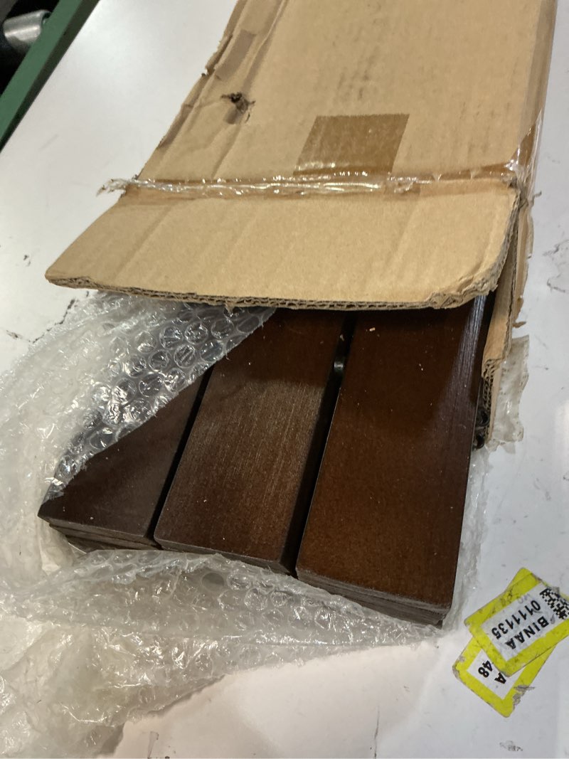 Condition photo showing Good Condition for deblue wood dog crate topper, foldable pet crate table top for most brand 36" wire dog crate, dog kennel topper for small and large dog(only topper) 32.5"l x 22.1"w x 0.4"h