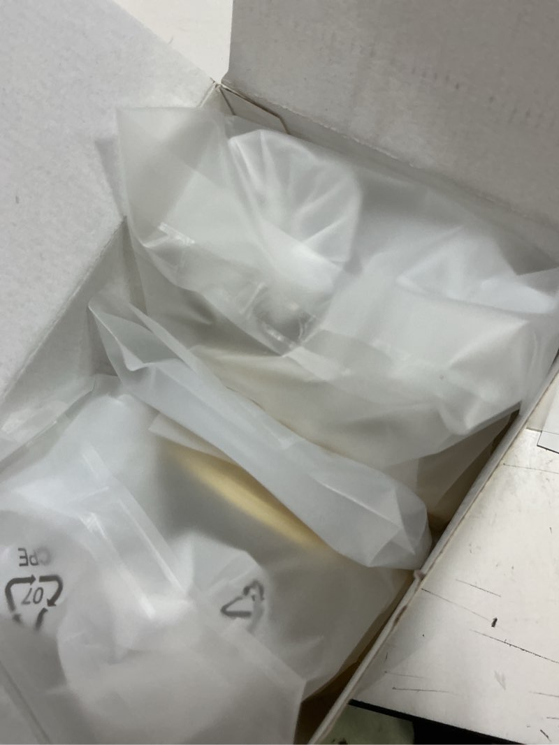 Condition photo showing New/Like New for hands-free collection cups compatible with spectra s1 s2 s9, replace breast pump kits compatible with spectra breast pumps, 27mm flange + 17/19/21/24mm inserts