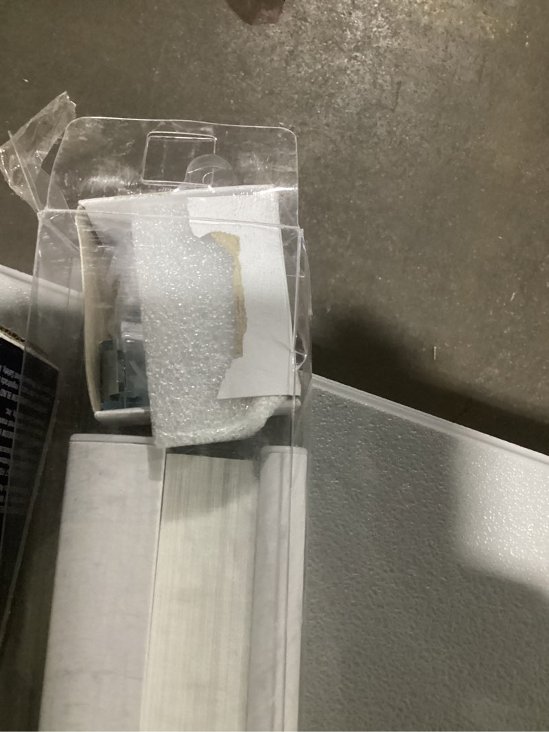 Condition photo showing Good Condition for allen + roth 39-in x 64-in white light filtering cordless cellular shade