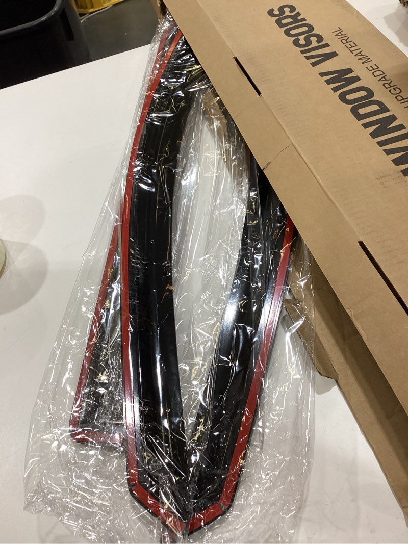 Condition photo showing Good Condition for window visors rain guards shield for 2015-2020 chevy tahoe/gmc yukon(not for xl or denali), out-channel window wind deflectors vent rain visors shades for 15-20 cadillac escalade(not for esv) 2015-2020 tahoe/yukon