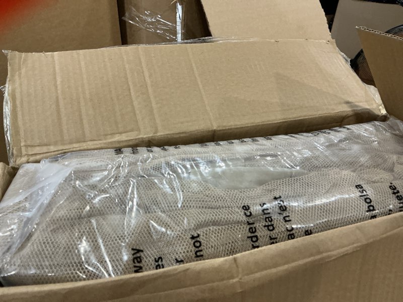Condition photo showing New/Like New for cowvie gazebo replacement netting screen,' universal gazebo 4-panel mosquito sidewalls with double zippers for outdoor patio (only netting) dark brown