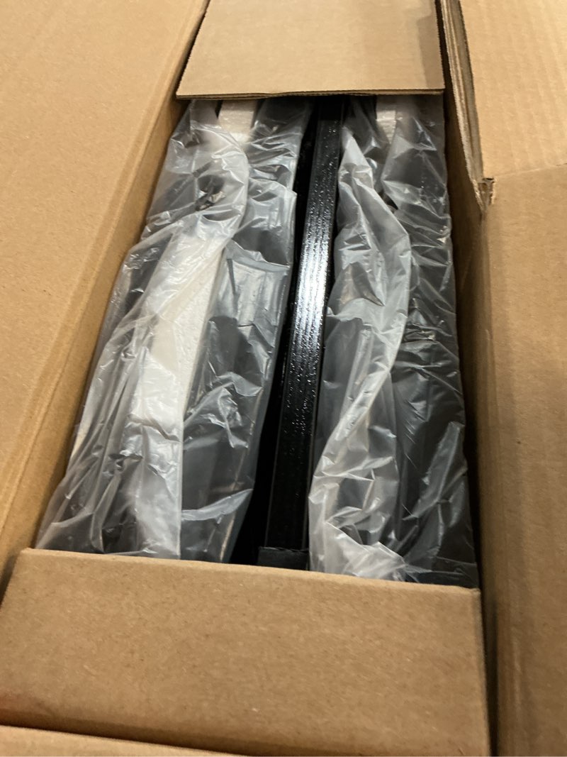 Condition photo showing New/Like New for ODK Dresser for Bedroom with 4 Storage Drawers, Small Dresser Chest of Fabric Drawers with Sturdy Steel Frame for Small Space, Wood Top, Black