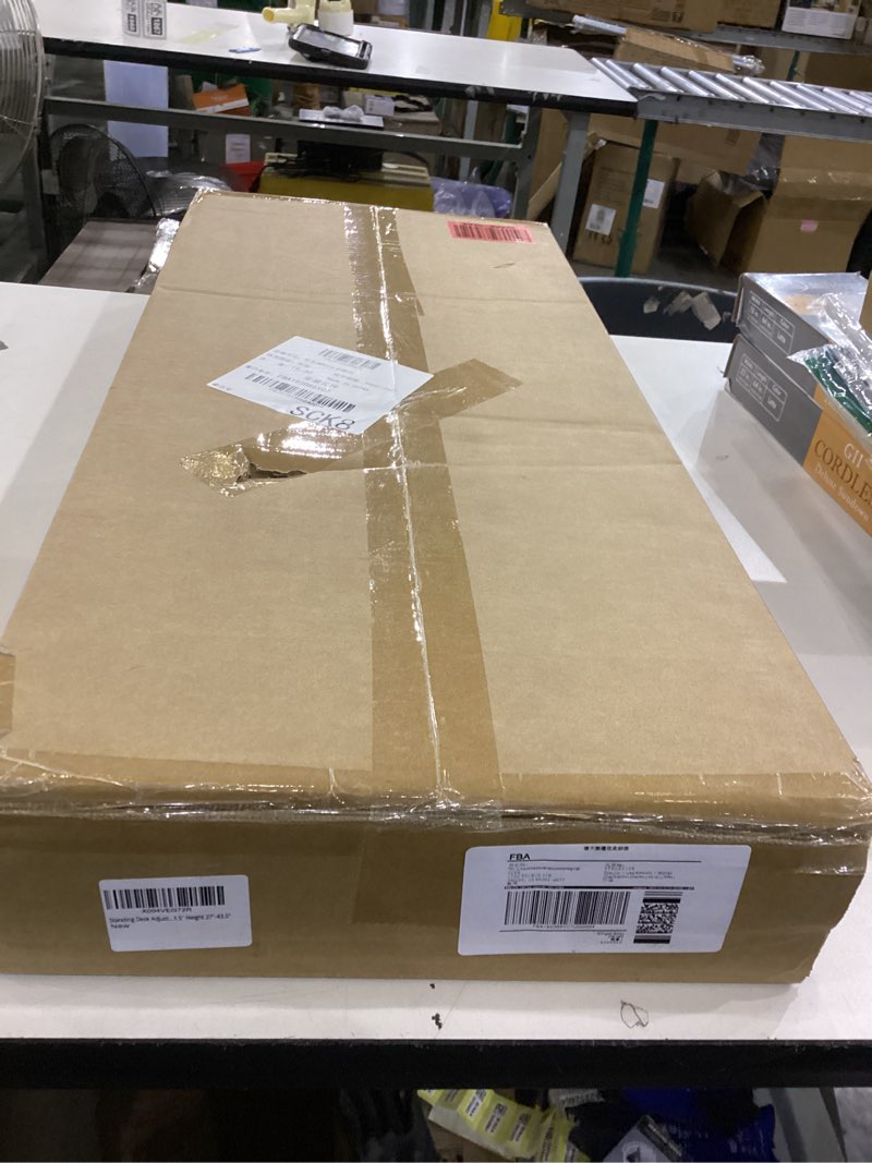 Standing Desk Adjustable Height, Mobile Stand Up Desks with Wheels Small Computer Desk Rolling Desk,