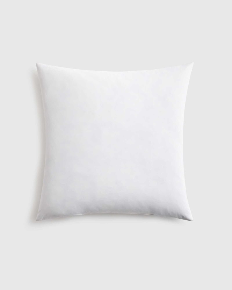 quince, premium feather pillow insert 26”x26”