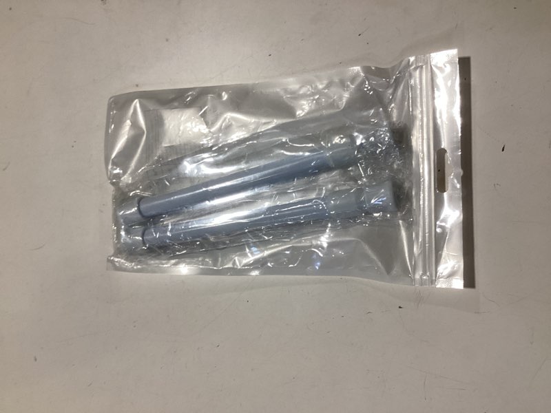 Condition photo showing New/Like New for 2 pcs small tension rods adjustable 7 to 11 inch rod white short curtain rods no drill expandable spring loaded tension rod for small window closet cupboard shoe rack
