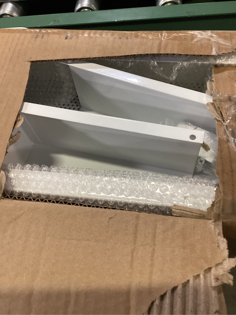 Condition photo showing New/Like New for redants 2 pack 4 ft baseboard heater covers with left and right endcaps,galvanized steel easy slip-on baseboard cover for replacing old and rusty looking electric and hydronic base board heater cover 4 ft (w/ caps) 2