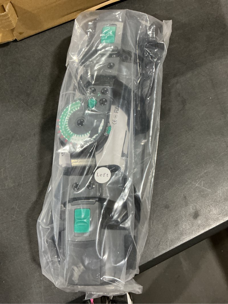 Condition photo showing Good Condition for Komzer Hinged ROM Elbow Brace with Sling Stabilizer for Surgery Recovery, Ligament and Tendon Repairs? Adjustable Post OP Elbow Splint for Dislocation Support(Left)