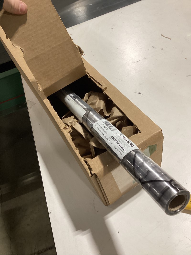 Condition photo showing New/Like New for SUNBABY Reeded Glass Window Privacy Film, Decorative Frosted Glass Window Film for Bathroom & Front Door, 3D Static Cling Window Coverings Day and Night Privacy Sun Heat Blocking (23.6 x 78.7 Inch)