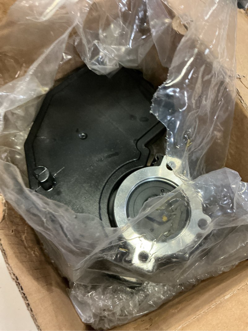 Condition photo showing As Is for 20-38771 power steering pump with pulley reservoir fits for jeep 1996-2001 cherokee, for 1997-2003 j