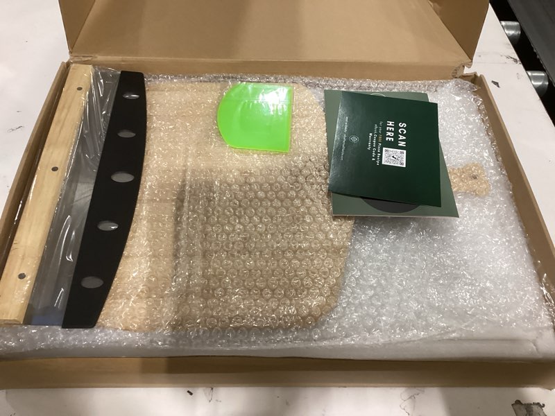 Condition photo showing Good Condition for Baking Stone for Oven 20 inch, with Silicone Mat and Dough Tool - Large Baking Stone for Bread and Pizza - Oven Stone - Rectangular Cordierite Bread Stone 20" x 13.5" x 0.6" 20 inch x 13.5 inch x 0.6 inch