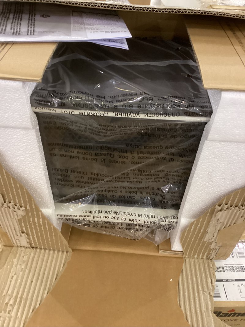 Condition photo showing New/Like New for duraflame Tabletop Stove Heater - DFS- 567-TPT01-  white/waxy weathered pin top