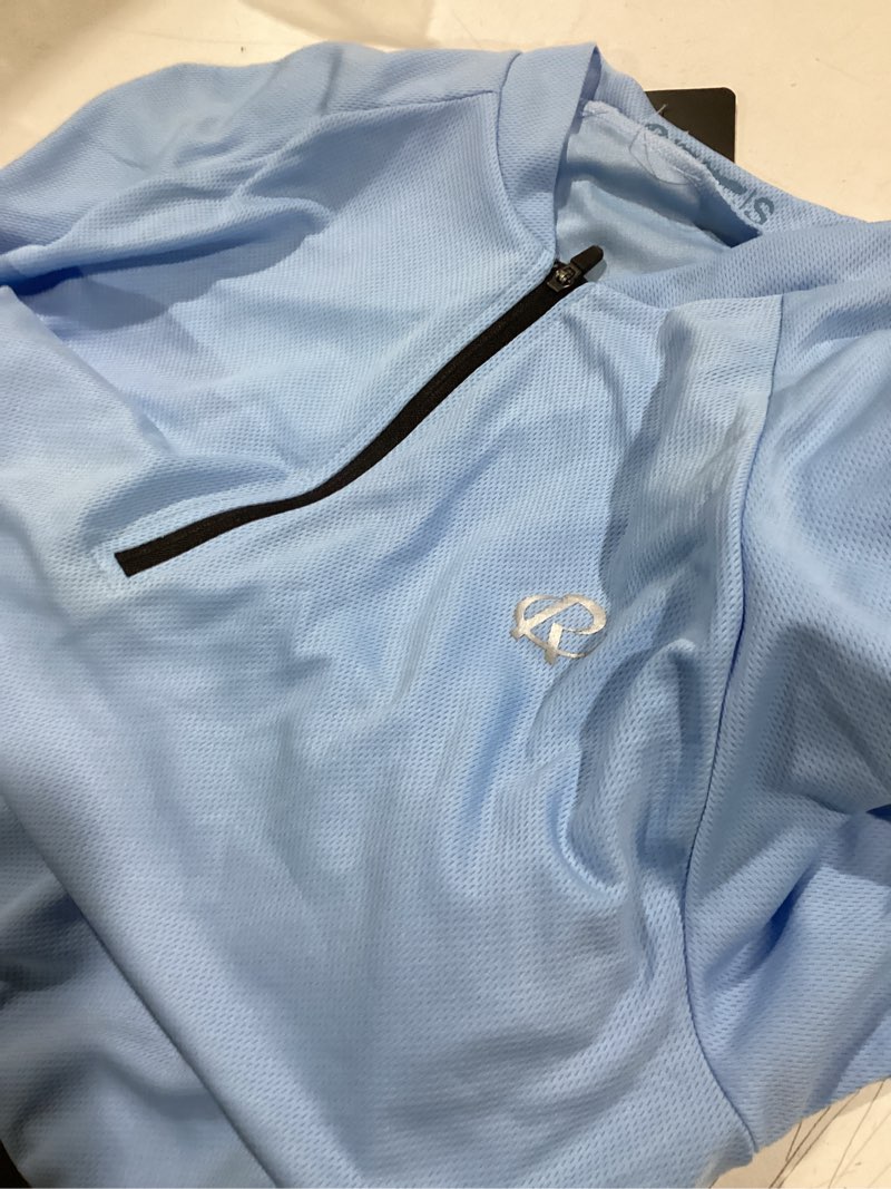 Condition photo showing Good Condition for similar rotto cycling jersey mens bike shirt short sleeve gradient color series blue