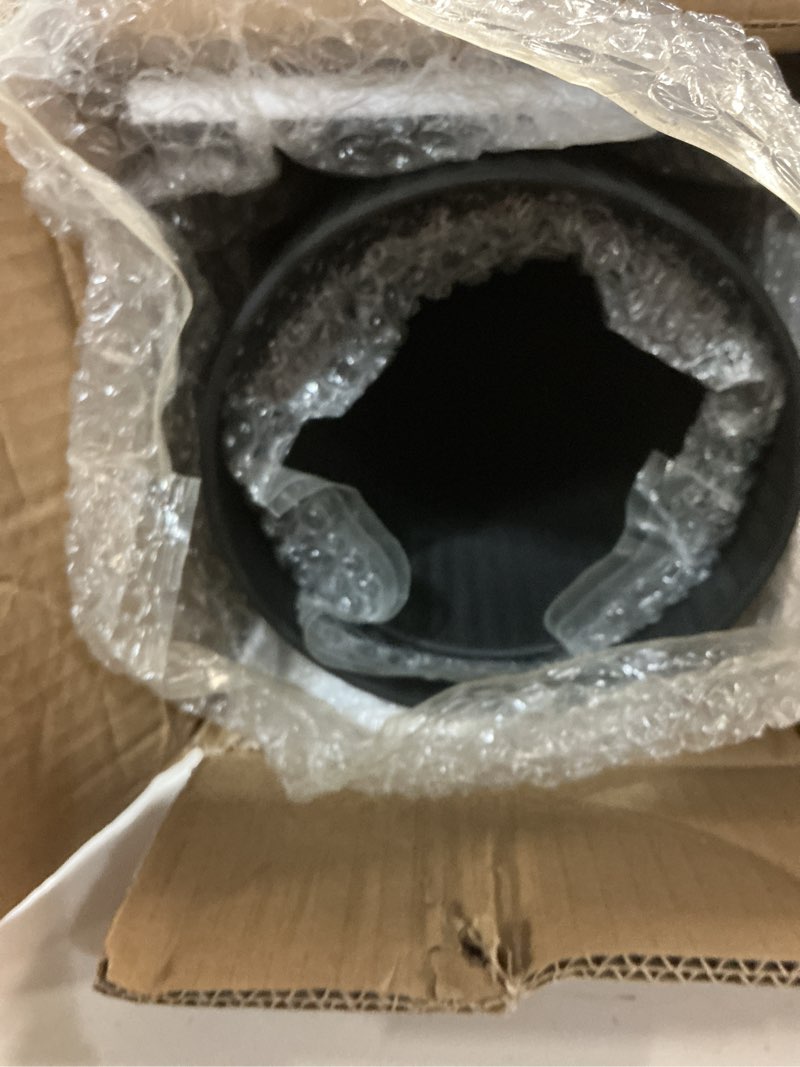 Condition photo showing New/Like New for tall floor vases set of 2, large ribbed floor vases, tall flower vase, black metal vase for living room, entryway, office, dining, bedroom, fireplace, home corner black 2 pack