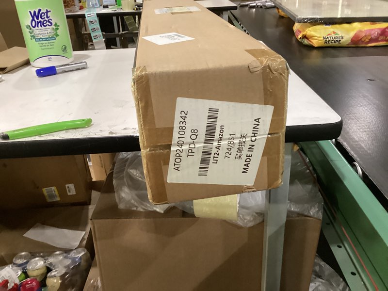 Condition photo showing New/Like New for FOCEAN Boat Flooring EVA Foam Boat Decking, Self-Adhesive Non-Slip Marine Carpet for Jon Bass Pontoon Boats Motorboat RV Yacht Kayak Surfboard Floor Black With Red Seam Lines 94.5"L x 15.7"W x 0.23"Th