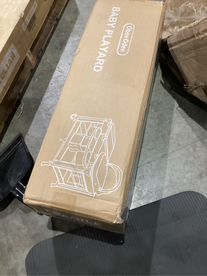 Condition photo showing Good Condition for item similar)))) 4 in 1 baby bassinet, pack and play, bedside crib sleeper, diaper changer - comes with mattress, mosquito net?bottom storage and toy bar for newborn to toddles black