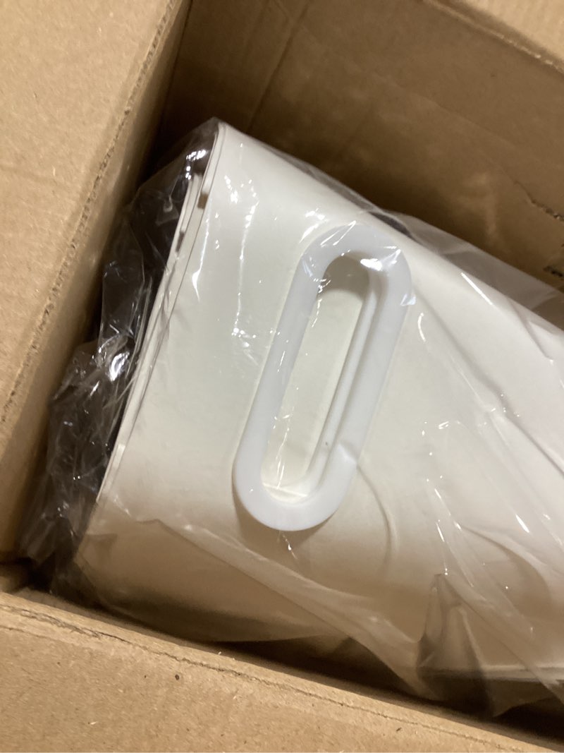 Condition photo showing Good Condition for N. NETDOT 3 Pack 10L / 2.6 Gallon Small Trash Can with Lid, Bathroom Garbage Can with Pop-Up Lid, Waste Basket for Bathroom, Kitchen, Bedroom, Powder Room, Craft Room, Office, College (Off White)