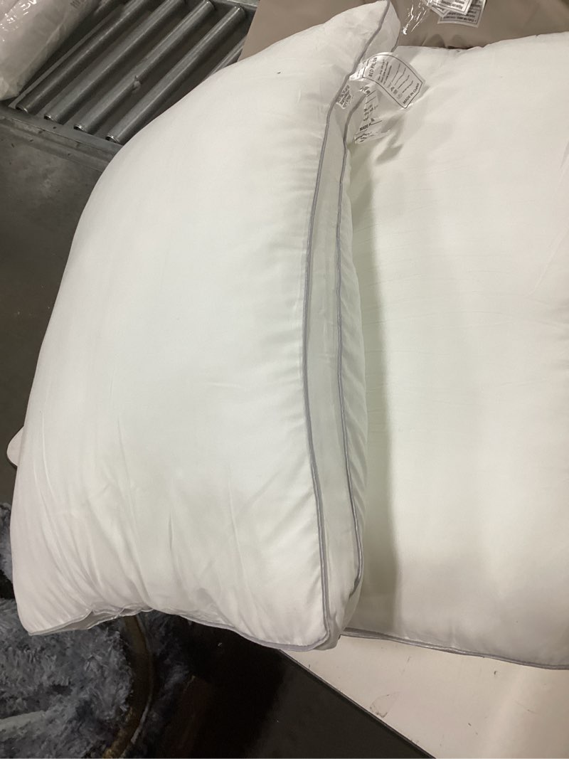 ROUMEA Pillows King Size Set of 2, Gusseted Bed Pillows for Sleeping 2 Pack, Luxury Hotel Quality, S