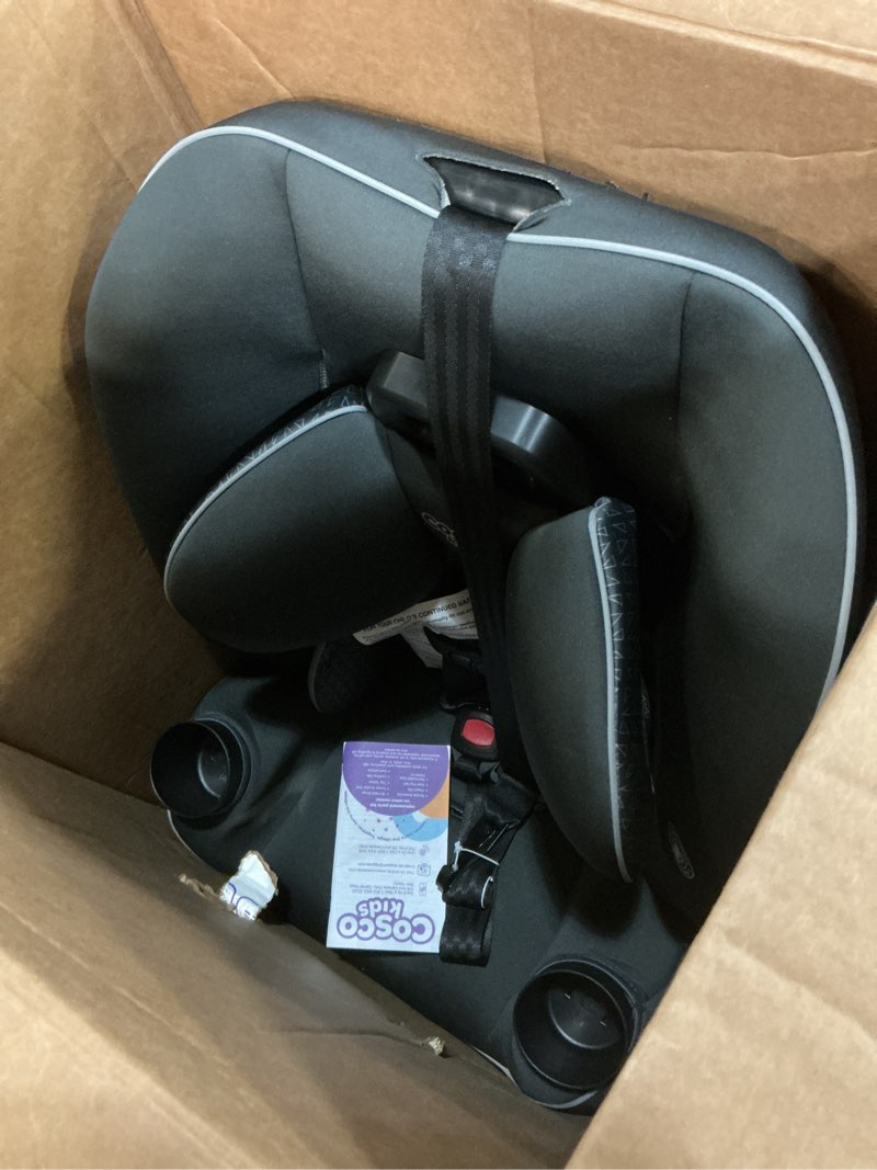 Condition photo showing Good Condition for cosco kids easy elite slim all-in-one convertible car seat, grey glyphs
