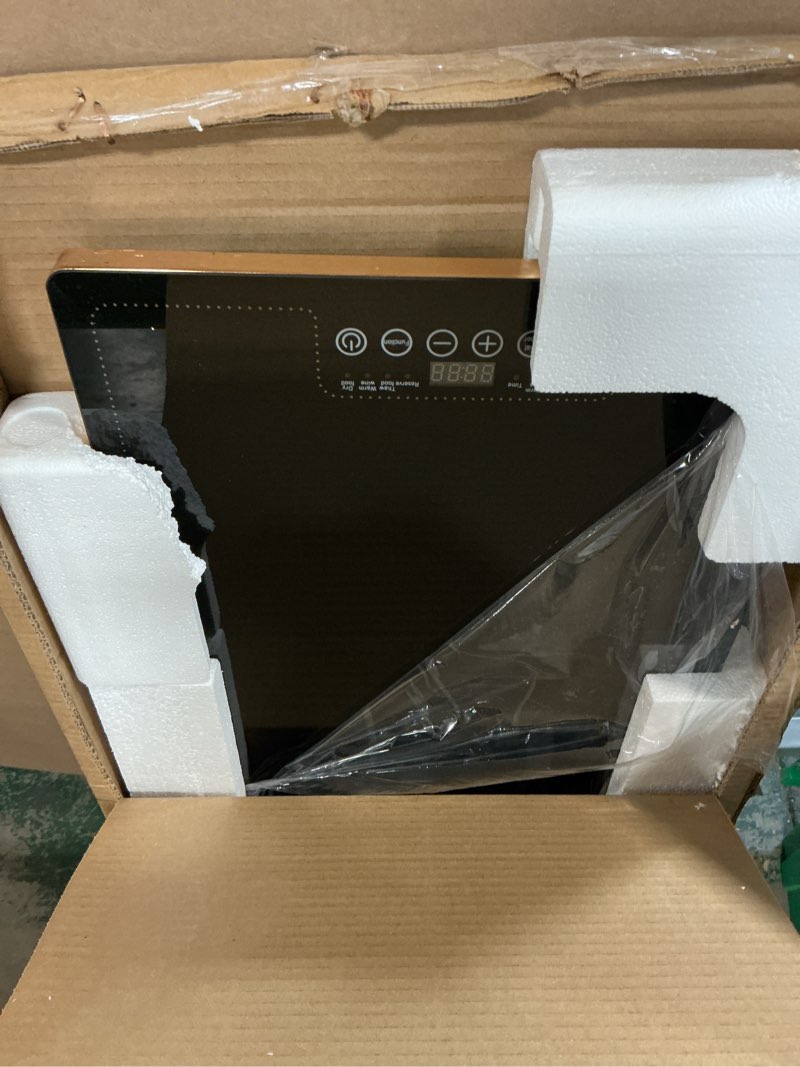 Condition photo showing As Is for Electric Warming Trays for Buffets Party - 48x14 Inch Food Warmers, Buffet Servers and Warmers - Extra Large Hot Plate with Fast Heating & Adjustable Temp for Restaurants, Events XX-Large