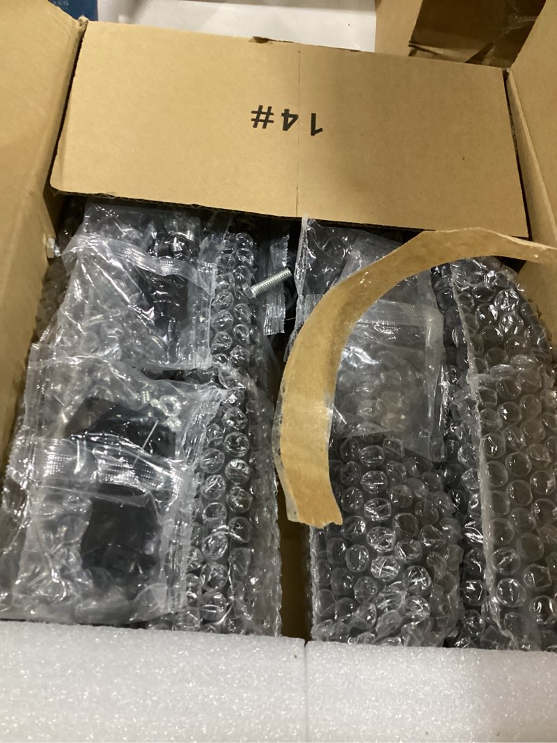 Condition photo showing Good Condition for led light bar kit for truck - 12 inch 120w slim led lights bar, 12v 24v tractor led work lights,waterproof off-road driving lights for pickup golf cart snowblower utv bumper,4pcs 4pack 12inch light bar