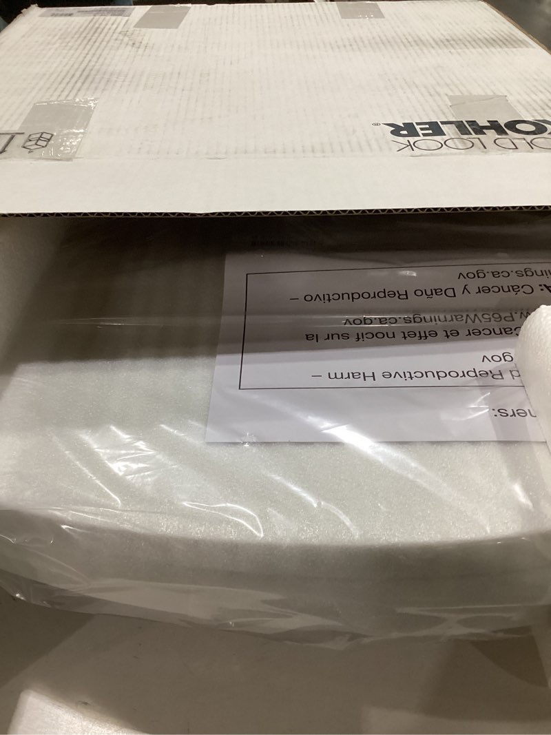 Condition photo showing New/Like New for Kohler PureWash M300 Manual Elongated Bidet Toilet Seat, Chrome Handle, Quiet-Close Lid Prevents Slamming, Toilet Bidet, Easy Installation with Quick-Release Hinges, Self-Cleaning Wand